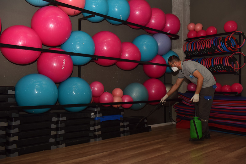 Yıldırım Kadın Spor Merkezlerinde ilaçlama