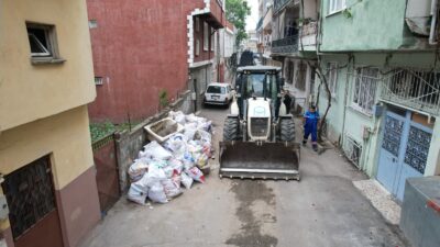 Bursa’nın o ilçesinde temizlik seferberliği