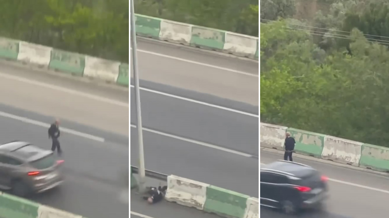 Bursa trafiğinde tehlikeli anlar