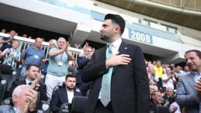 Bursaspor Başkanı Çelik’ten kampanyaya büyük bağış!