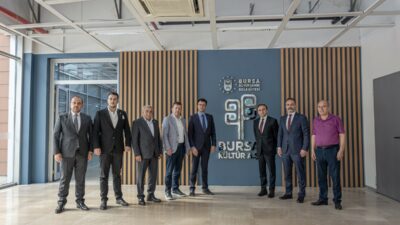 Bursa Büyükşehir Belediyesi iştiraklerinden Kültür AŞ’de yeni yönetim ilk toplantısını