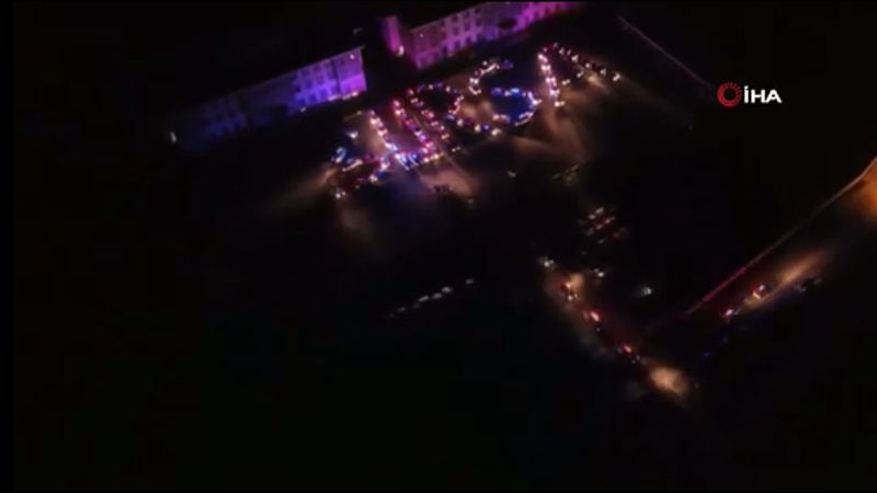 Bursa’daki dev operasyondan nefes kesen görüntüler