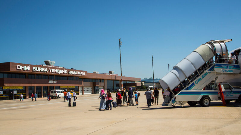 Veriler açıklandı! İşte Bursa’nın havalimanının 10 aylık performansı