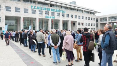 Bursa’da ücretsiz olarak dağıtılıyor! Uzun kuyruklar oluştu