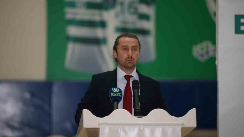 Bursa Büyükşehir Belediyespor'un Genel Kurulu'nda başkanlığa Bursaspor Basketbol Başkanı Sezer