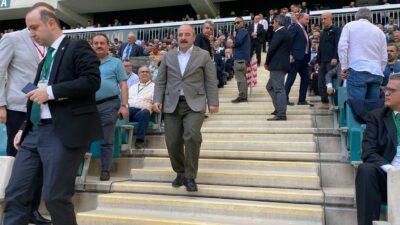 Mustafa Varank’tan Bursa iş dünyasına: Bursaspor’a destek verin!