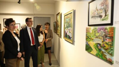 Nilüfer Sanat Atölyelerinde 8 ay eğitim alan 233 kursiyerin ortaya