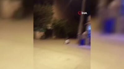 Görüntüler Bursa’dan… Birbirlerine girdiler