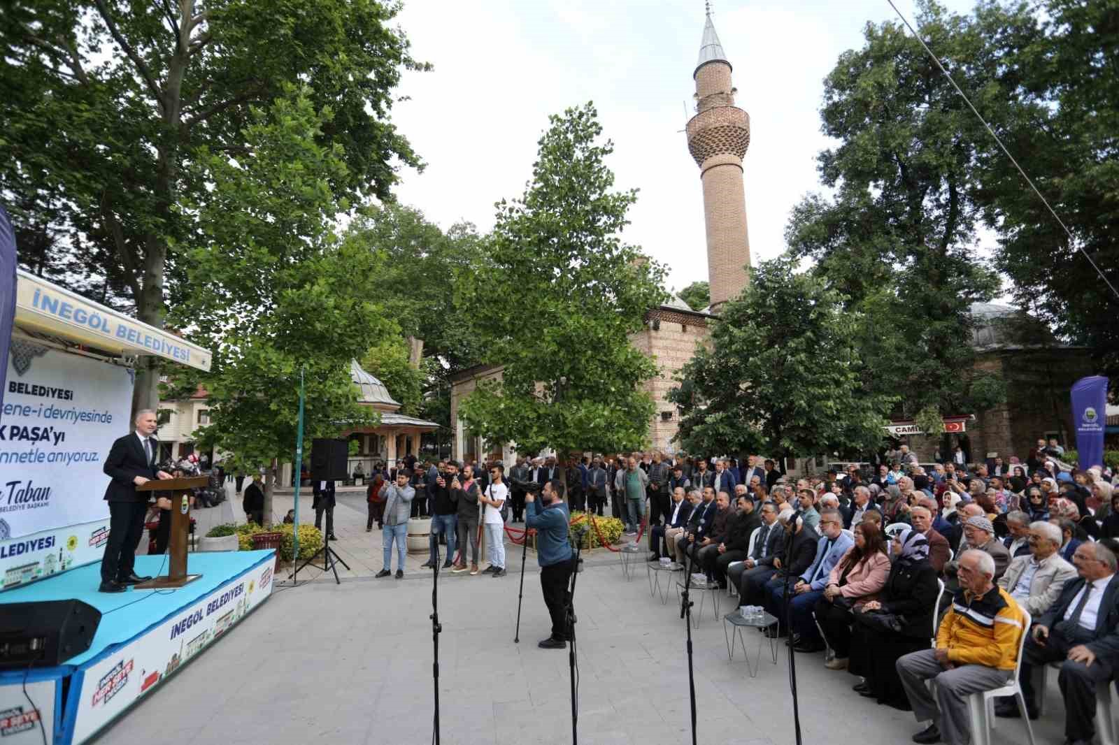 İshak Paşa vefatının 537. yılında İnegöl’de dualarla anıldı