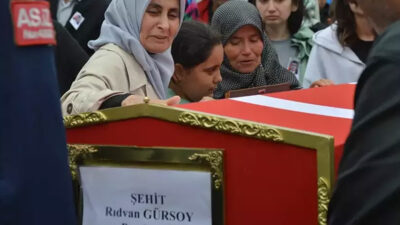 Şehit Rıdvan Gürsoy’a veda