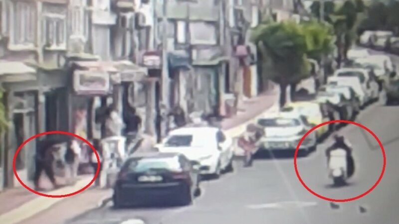 Bursa’da polis, motosiklet hırsızını vatandaşın motosikletiyle kovaladı