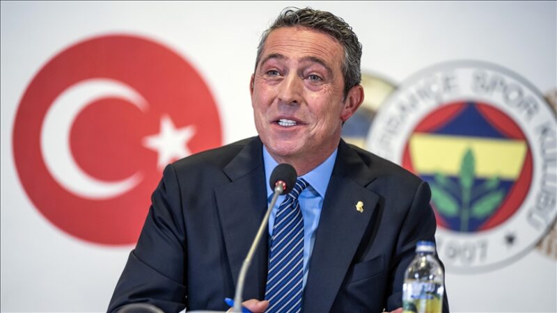 Fenerbahçe Kulübü Başkanı Ali Koç, olağan seçimli genel kurulda başkanlığa