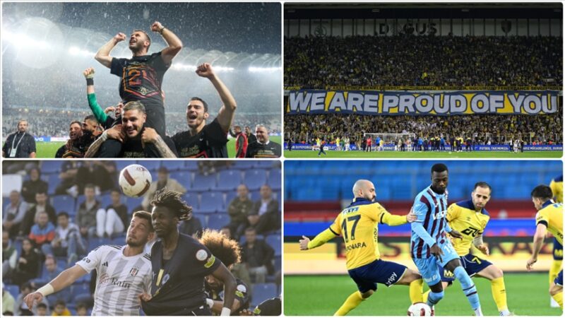 Trendyol Süper Lig'de 2023-2024 sezonu bugün oynanan karşılaşmalarla tamamlandı.