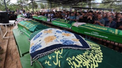 Korkunç kazada can vermişlerdi! 9 tabut yan yana