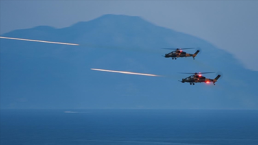 EFES-2024 Tatbikatı’nın gece safhası! Milli silahlar hedefleri tam isabetle vurdu