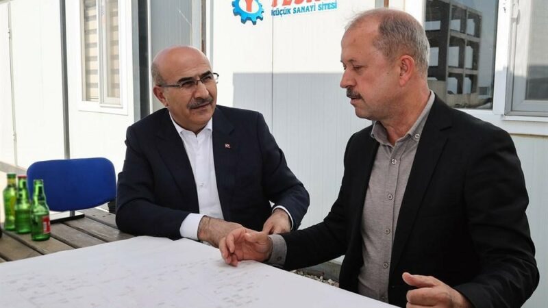 Bursa Valisi Mahmut Demirtaş, Yenişehir’de yapımı devam eden Yenişehir Küçük