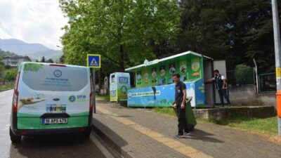 Yıldırım’da atıkların dönüşümü için mobil çözüm