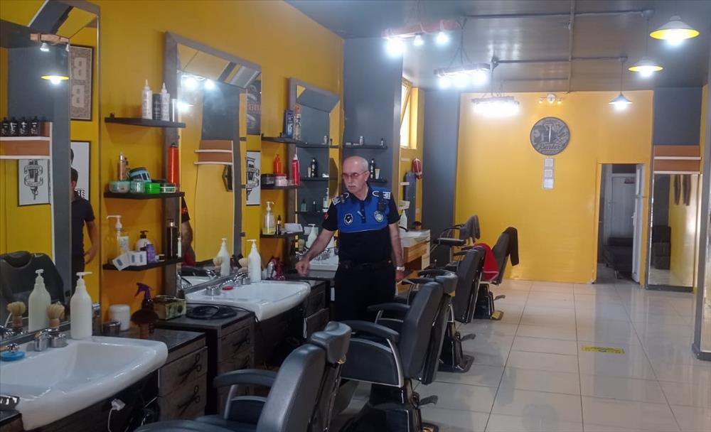 İnegöl’de berber ve kuaförlere sıkı denetim