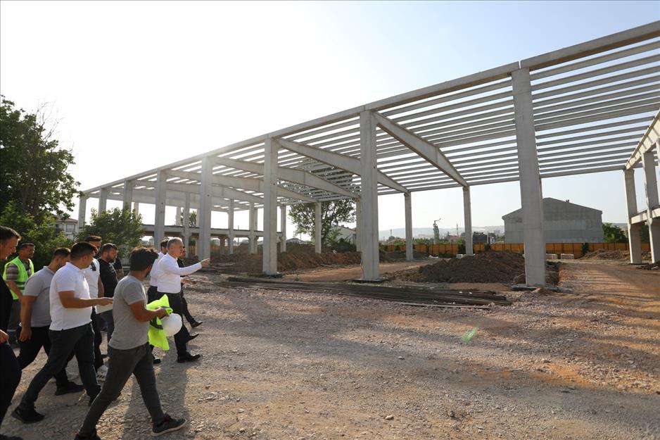 Bursa’nın yeni spor salonu yükseliyor