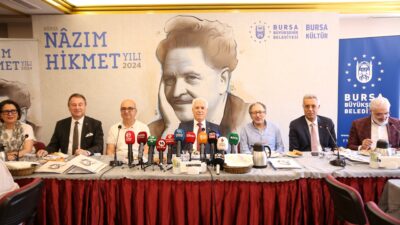 Bursa Büyükşehir Belediyesi, Türk şiirinin büyük kalemi Nâzım Hikmet’in aramızdan