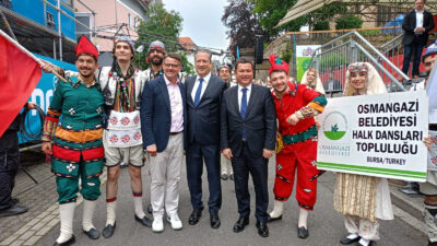 Başkan Aydın’dan Almanya’da kardeşlik köprüsü