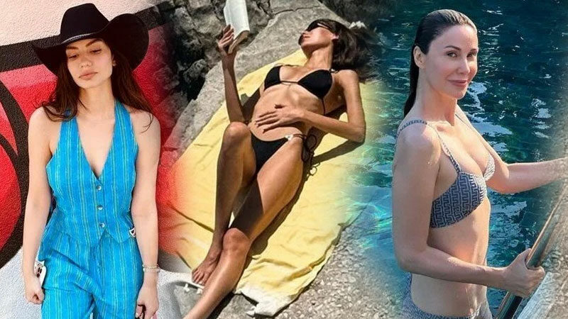 Ünlü isimlerin tatil keyfi Yoğun geçen sezonun ardından havaların da ısınmasıyla magazin dünyasının tanınmış