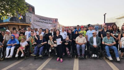 Bursa’da engelli annelerinin çığlığı