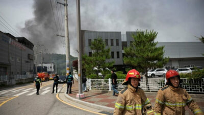 Pil fabrikasında yangın: 22 kişi hayatını kaybetti, bir kişi kayıp