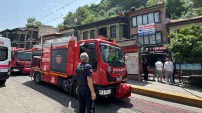Bursa’da restoranda yangın