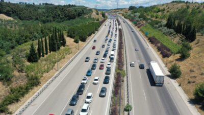 İstanbul-İzmir Otoyolu’nda arife yoğunluğu
