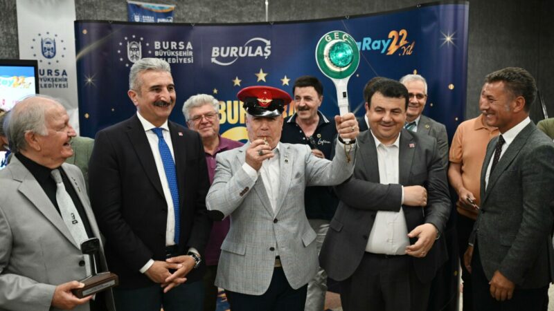 Bursa Büyükşehir Belediyesince, BursaRay metrosunun hizmet vermeye başlamasının 22'nci yıl