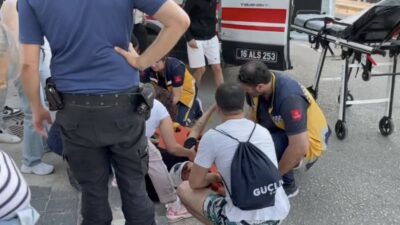 Bursa’da motosiklet kazaları peş peşe geldi!