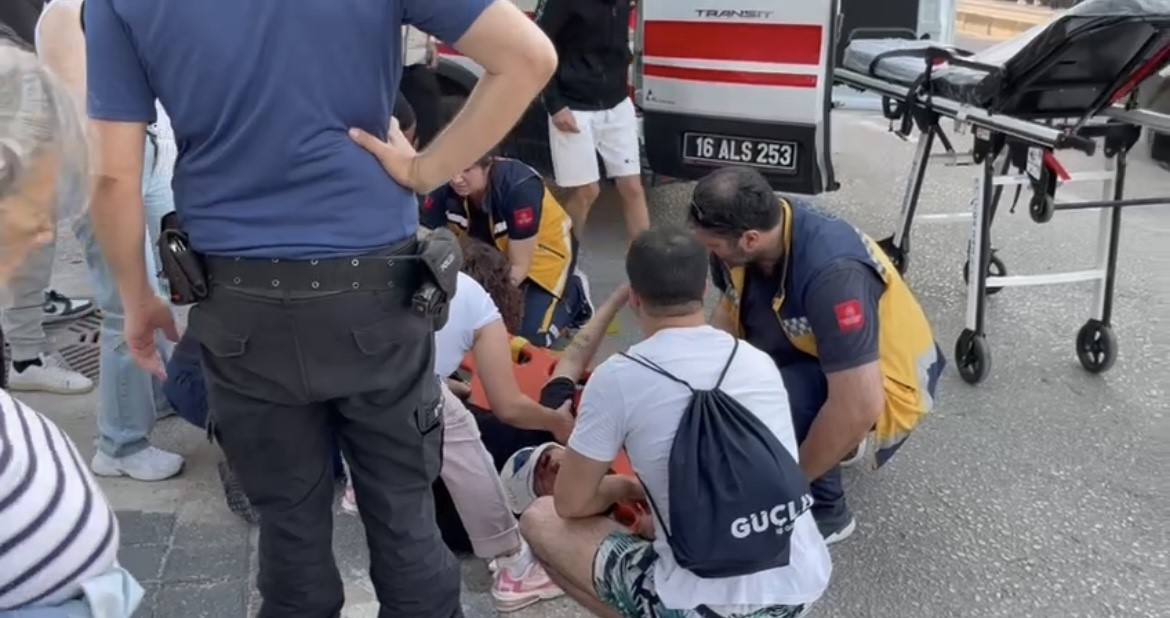 Bursa’da motosiklet kazaları peş peşe geldi!