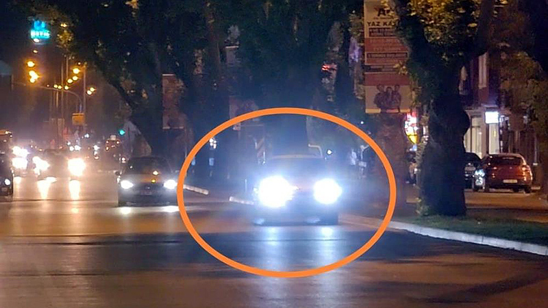 Bursa’da trafikte tehlike saçtı! Geri vitesle 1 kilometre…