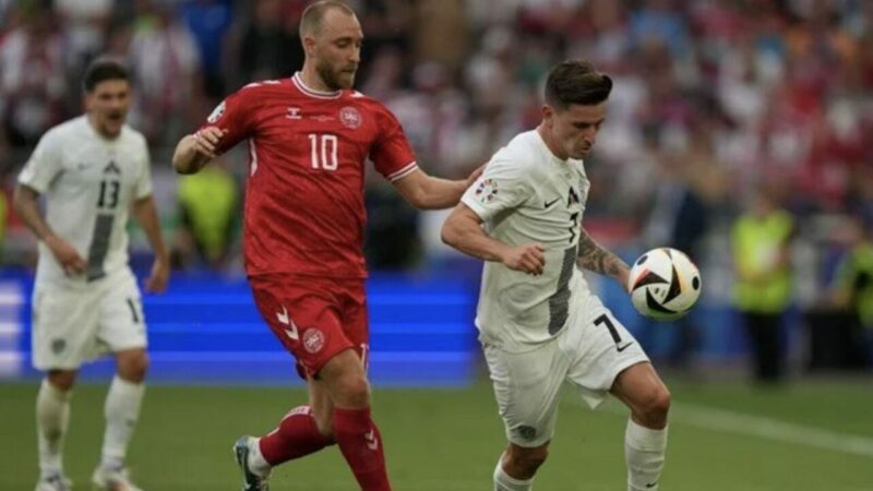EURO 2024'te C Grubu'nun ilk maçında Danimarka ile Slovenya 1-1
