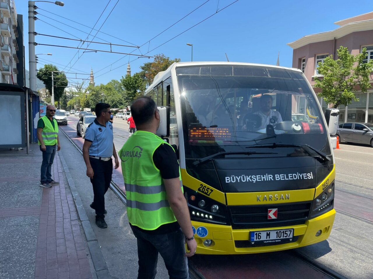 Bursa’da toplu taşıma araçlarında klima denetimleri sürüyor