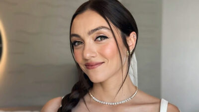 Oyuncu Merve Dizdar evlendi: İşte nikahtan ilk kareler