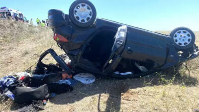 Yozgat’ta feci kaza! 2 kişi öldü 2 kişi yaralandı