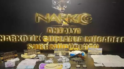 Antalya’da zehir tacirlerine şafak operasyonu! 99 kişi yakalandı