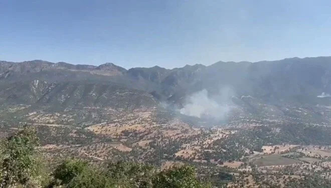 MSB: PKK’lı teröristler Irak’ın kuzeyinde saklanmak için ormanları ateşe veriyor MSB: PKK’lı teröristler Irak’ın kuzeyinde saklanmak için ormanları ateşe veriyor