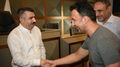 Yıldırım ailesi bayramlaştı