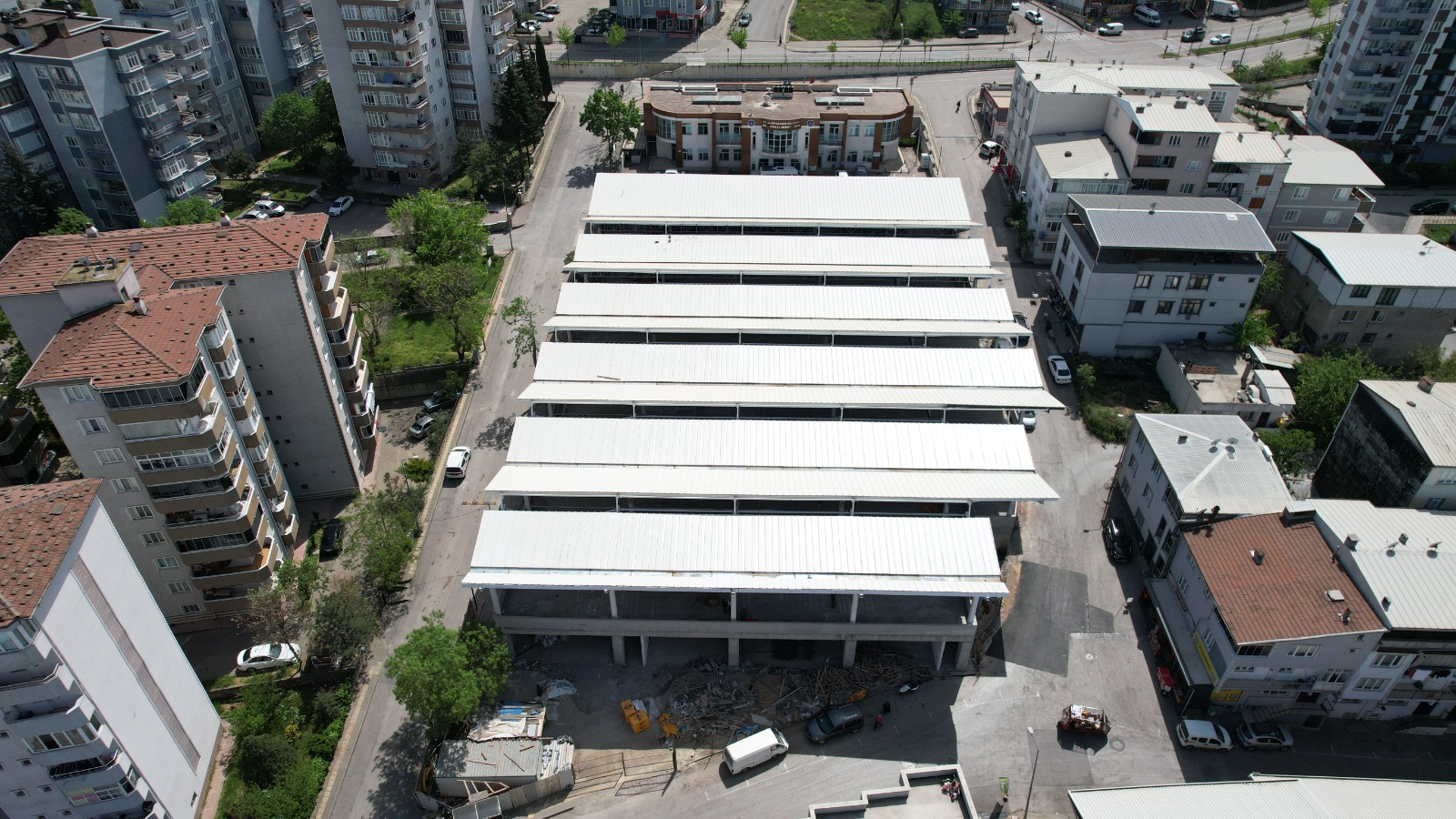 Bursa’nın yeni pazar alanında sona doğru