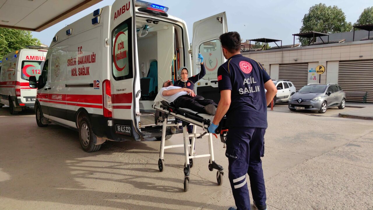 Yer: Bursa… Arılar soktu, solunumu durdu! Böyle hayata döndü