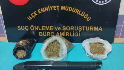 Bursa’da 1 kilo 437 gram bonzai yakalandı