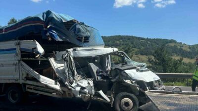 Bursa’da trafik kazası: 2 yaralı