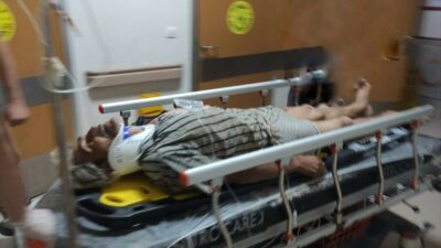 Bursa’da traktör şarampole uçtu