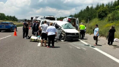 TEM’de korkunç kaza: Ölü ve yaralılar var