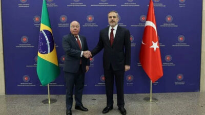 Bakan Fidan, Brezilyalı mevkidaşı Vieira ile görüştü