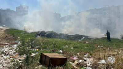 O ilde korkutan yangın!