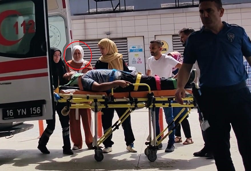 Bursa’da kazada yaralanan nişanlısı için ağladı